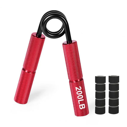Grip Strength Trainer Non-Slip 200LB Resistance Muscle Recovery Heavy-Duty Hand Gripper Finger Forearm Trainer for Men