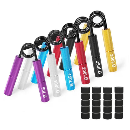 Grip Strength Trainer Non-Slip 200LB Resistance Muscle Recovery Heavy-Duty Hand Gripper Finger Forearm Trainer for Men